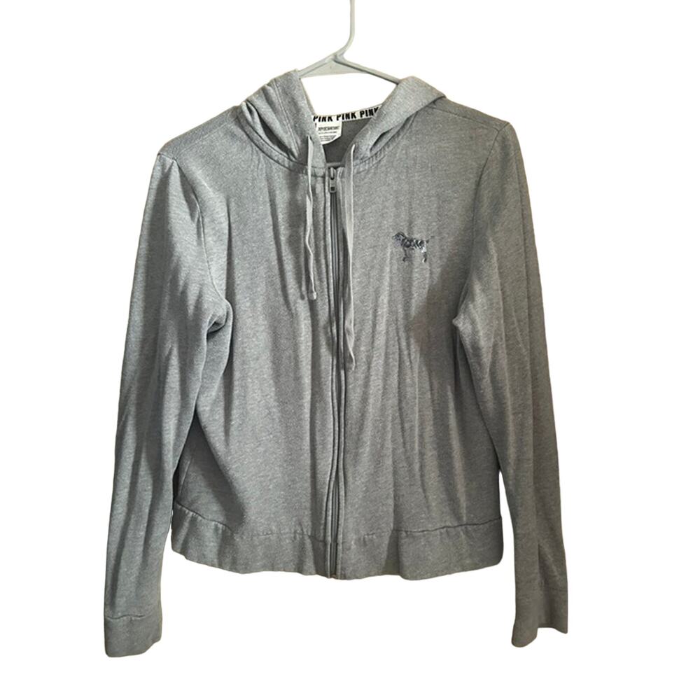 Victoria's Secret PINK Grey sweater Size Small